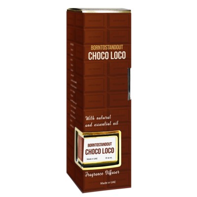Аромадифузор BORNTOSTANDOUT Choco Loco Brand Collection 85 мл