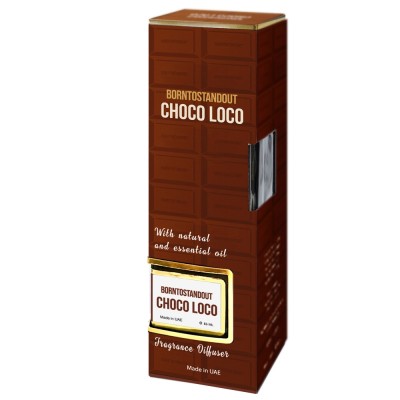 Аромадифузор BORNTOSTANDOUT Choco Loco Brand Collection 85 мл