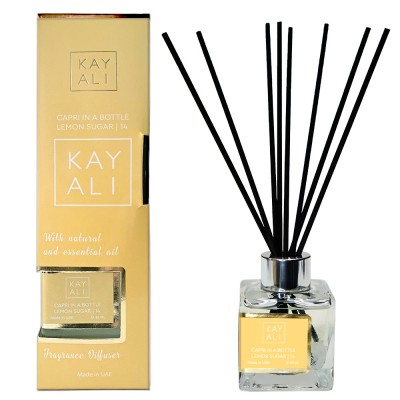 Аромадиффузор Kayali Capri in a Bottle Lemon Sugar | 14 Brand Collection 85 мл