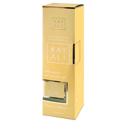 Аромадиффузор Kayali Capri in a Bottle Lemon Sugar | 14 Brand Collection 85 мл