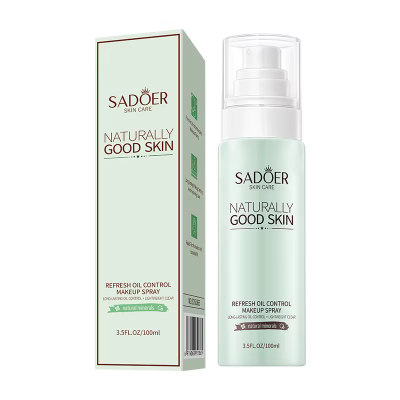 Спрей для фіксації макіяжу SADOER Naturally Good Skin Oil Control матуючий, освіжаючий 100 мл