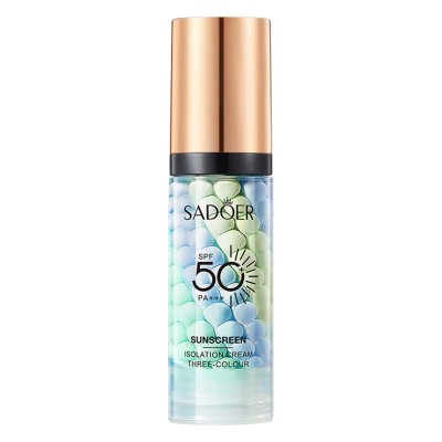 База під макіяж SADOER Fresh Three Block Blocking Cream SPF50+ PA+++ 40 г