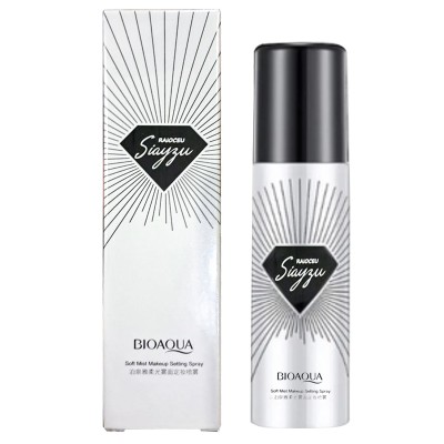 Фіксуючий спрей для макіяжу BIOAQUA з матовим фінішем 100 мл