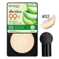 BB-крем кушон BIOAQUA Aloe Vera 99% №02 Ivory 20 г