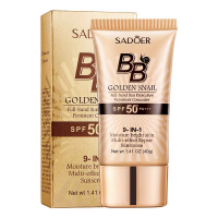 ВВ-крем для обличчя SADOER Gold Snail 9 в 1 SPF50+ PA+++ з муцином равлика №01 Natural 40 мл