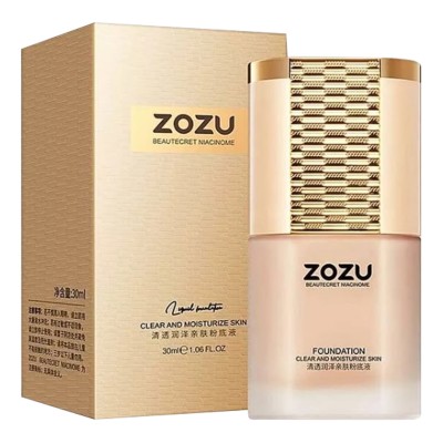 Тональна основа ZOZU Beauteсret Niacinome зволожуюча №01 30 мл