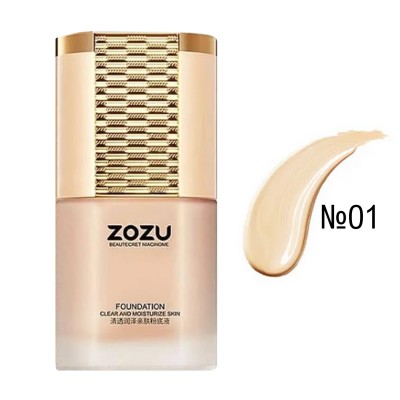 Тональна основа ZOZU Beauteсret Niacinome зволожуюча №01 30 мл