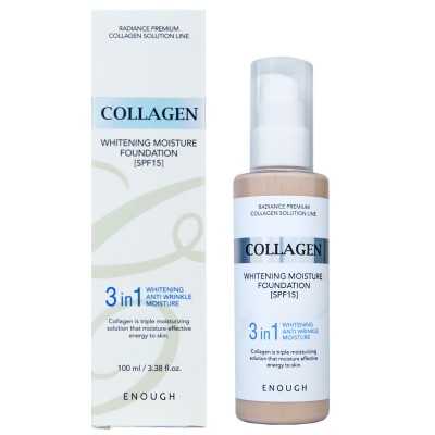 Тональний крем Enough Collagen 3 в 1 SPF15 ПАЛІТРА