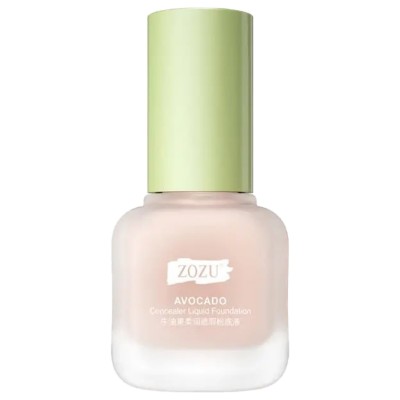Тональний крем-консилер ZOZU Avocado №01 Ivory White 40 мл