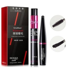 Туш для вій BIOAQUA Grafted Eyelash Combination Suit 2 в 1 із шовковим волокном 10 г+1.5 г