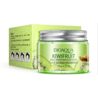 Маска-гелевая BIOAQUA Kiwifruit Snail Tender Skin Sleep Mask ночная с киви и муцином улитки 120 г