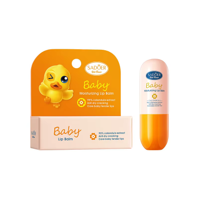 Бальзам для губ дитячий SADOER Baby Calendula зволожуючий 3.4 г