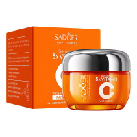 Крем для обличчя SADOER 5X Vitamin C освітлювальний, зволожуючий 50 г
