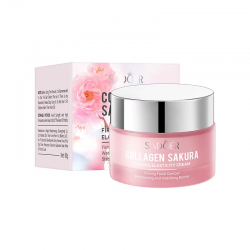Крем для обличчя SADOER Collagen Sakura зміцнювальний, живильний 50 г