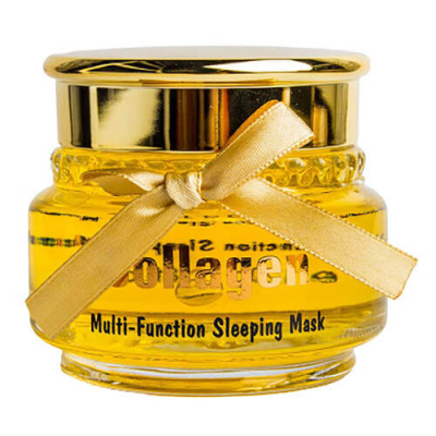Багатофункціональна нічна маска для обличчя Wokali Collagen Multi-Function Sleeping Mask HF2011 120 г УЦІНКА