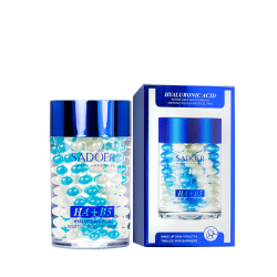 Нічна маска для обличчя SADOER HA+B5 з гіалуроновою кислотою зволожуюча та відновлююча 120 г (SD51797)