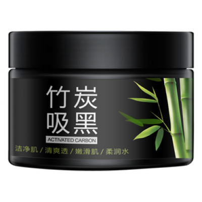 Маска для обличчя BIOAQUA Activated Carbon на основі бамбукового вугілля 140 г