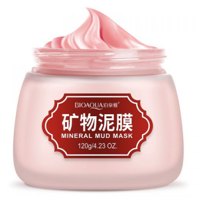 Грязьова маска для обличчя BIOAQUA Mineral Mud Mask з мінералами 120 г