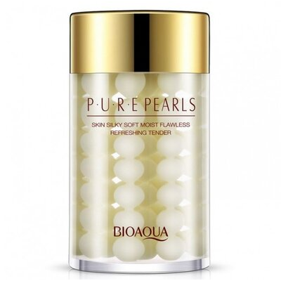 Нічна маска для обличчя BIOAQUA Pure Pearl Sleeping Mask з екстрактом перлів 120 г