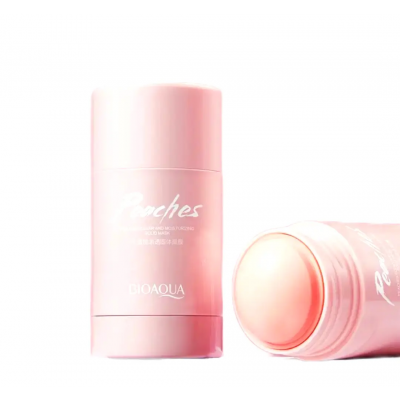 Тверда маска-стік для очищення обличчя BIOAQUA Peach 40 г