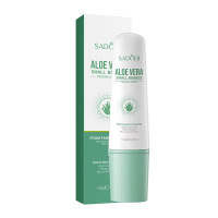 Глиняно-бульбашкова маска для обличчя SADOER Aloe Vera Small Bubble для очищення та звуження пор 100 г