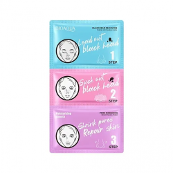 Маска для носа BIOAQUA 3 в 1 для видалення чорних крапок 3*7 г