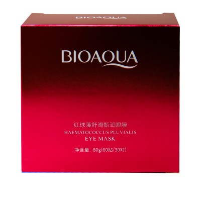 Гідрогелеві патчі під очі BIOAQUA Haematococcus Pluvialis Eye Mask з астаксантином 60 шт