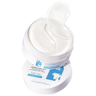 Гідрогелеві патчі під очі SADOER Ceramide Milk інтенсивне зволоження та живлення 60 шт