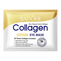 Гідрогелеві патчі під очі SADOER Collagen Multi-Effect антивікові, зміцнюючі 7.5 г