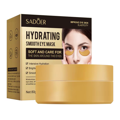 Гідрогелеві патчі під очі SADOER Hydrating Smooth зволожуючі 60 шт