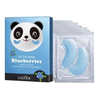 Гідрогелеві патчі під очі SADOER Panda Blueberry з екстрактом чорниці (7.9г*7шт)