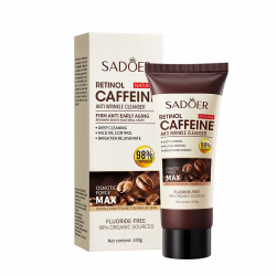 Пінка для вмивання SADOER Retinol Caffeine антивіковий догляд 100 г
