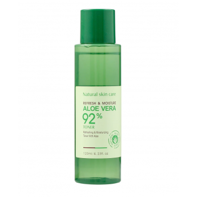 Тонер для обличчя BIOAQUA Refresh & Moisture Aloe Vera 92%