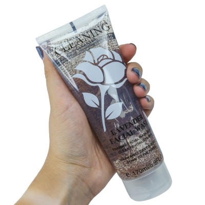 Гель-скраб для вмивання Wokali Lavender Foaming Facial Wash Scrub WKL588 170 мл