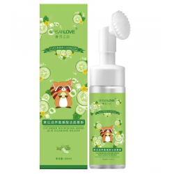 Пінка-мус для вмивання SERSANLOVE Cucumber Amino Acid Cleanser Mousse з екстрактом огірка 150 мл