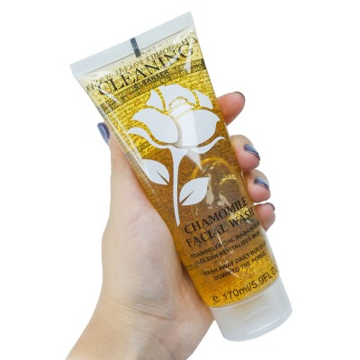 Гель-скраб для вмивання Wokali Chamomile Foaming Facial Wash Scrub WKL590 170 мл