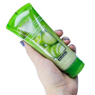 Скраб для обличчя Wokali Smoothing Moisturizing Cucumber WKL280 120 мл