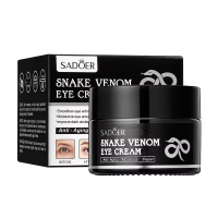 Крем для шкіри навколо очей SADOER Snake Venom Peptide Multi-Effect антивіковий з пептидом змії 30 г