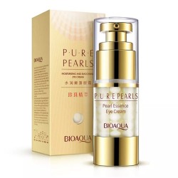 Зволожуючий та омолоджуючий крем для шкіри навколо очей BIOAQUA Pure Pearls з натуральною перловою пудрою 25 г (NO.BQY49338)