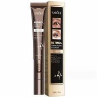Антивіковий крем для шкіри навколо очей SADOER Retinol, що зміцнює з вібро-масажером 20 г