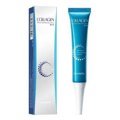 Крем для шкіри навколо очей FAYANKOU Collagen Multi-Effect зволожуючий, відбілюючий, антивіковий 20 г