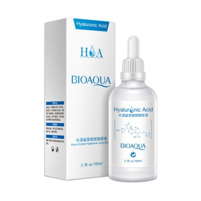 Сироватка для обличчя BIOAQUA Aqua Crystal Hyaluronic Acid Stoste з гіалуроновою кислотою 100 мл 