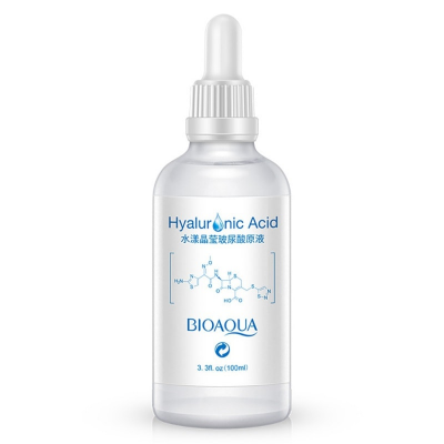 Сироватка для обличчя BIOAQUA Aqua Crystal Hyaluronic Acid Stoste з гіалуроновою кислотою 100 мл 