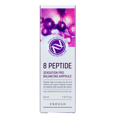 Сироватка для обличчя Enough 8 Peptide Sensation Pro Balancing Ampoule з пептидами 30 мл