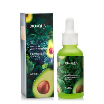 Поживна сироватка для обличчя BIOAQUA Avocado Elasticity Moisturizing Essence з авокадо і пептидами 30 мл