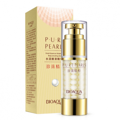 Увлажняющая и омолаживающая сыворотка BIOAQUA Pure Pearls с натуральной жемчужной пудрой 35 г (BQY04185)