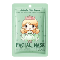 Тканинна маска для обличчя SADOER Salicylic Acid Acne Repair для проблемної шкіри, глибокого зволоження 25 г