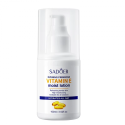 Лосьйон для обличчя SADOER Vitamin E + Evening Primrose інтенсивне зволоження 100 мл