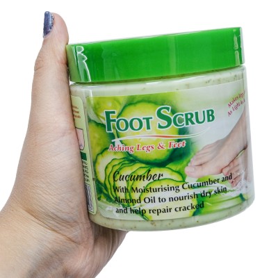 Скраб для ніг Wokali Cucumber Foot Scrub Aching Legs and Feet WKL412 500 мл