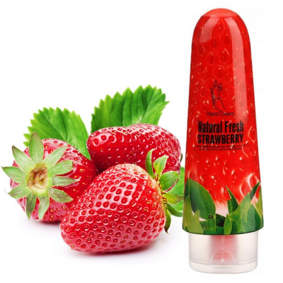 Крем для рук Wokali Natural Fresh Strawberry FM039